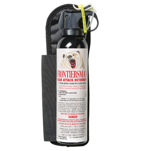 Frontiersman 9.2 oz Bear Spray Repellent with Holster